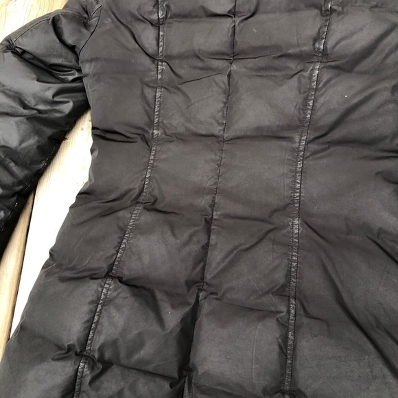 Mackage Jacket Black Fitted Down Fur Hooded Coat Medium - Picture 4 of 16